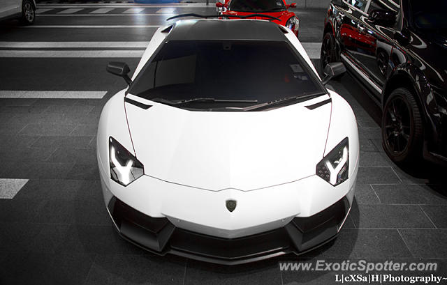 Lamborghini Aventador spotted in Kuala Lumpur, Malaysia