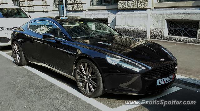 Aston Martin Rapide spotted in Geneve, Switzerland