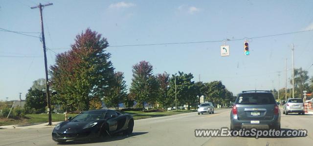 Mclaren MP4-12C spotted in East Lansing, Michigan