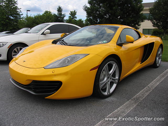 Mclaren MP4-12C spotted in Whitehall, Pennsylvania