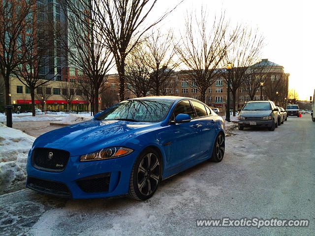 Jaguar XKR-S spotted in Reston, Virginia