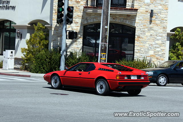 BMW M1 spotted in Monterey, California