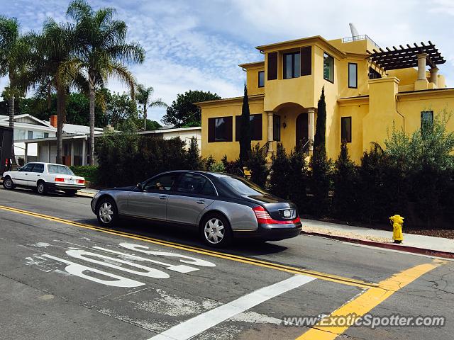 Mercedes Maybach spotted in La Jolla, California