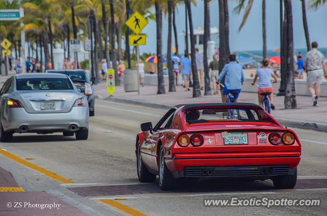 Ferrari 328 spotted in Fort Lauderdale, Florida