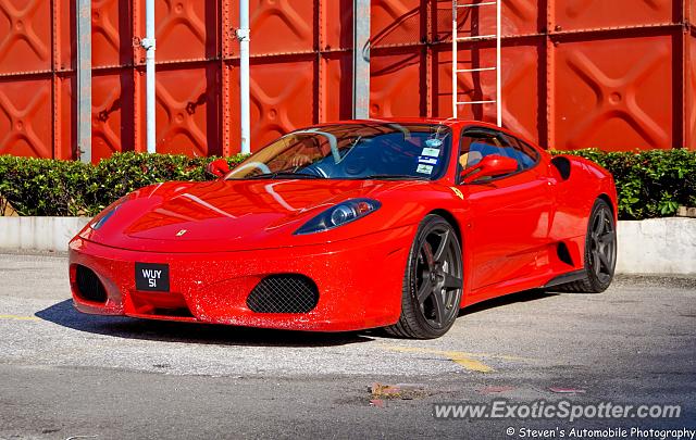 Ferrari F430 spotted in Kuala Lumpur, Malaysia