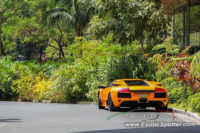 Lamborghini Murcielago spotted in Makati City, Philippines