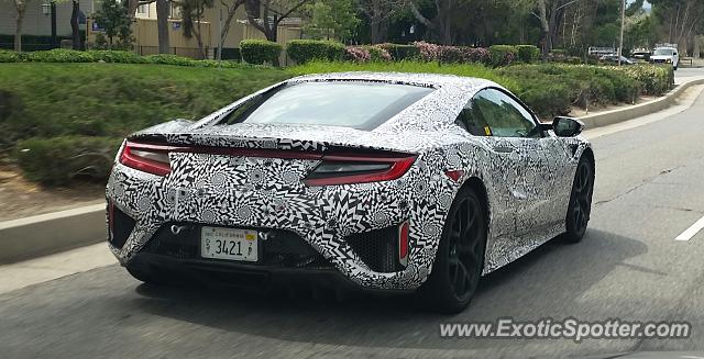 Acura NSX spotted in Westlake Village, California