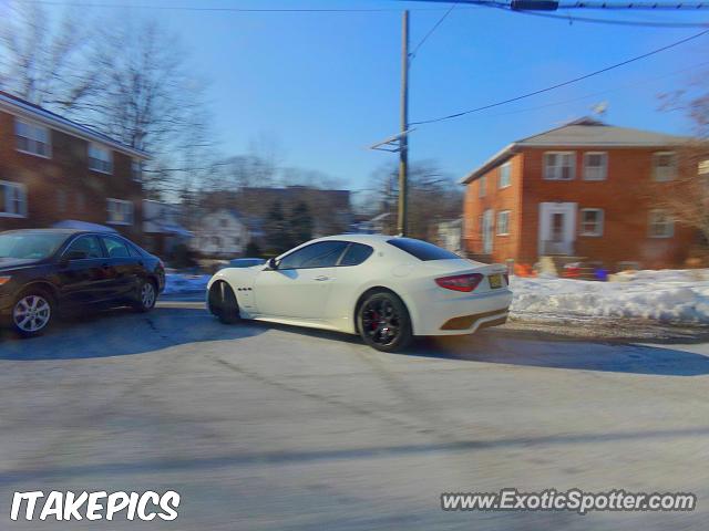 Maserati GranTurismo spotted in Leonia, New Jersey