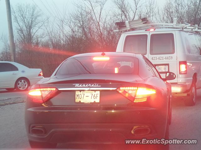 Maserati GranTurismo spotted in Chattanooga, Tennessee