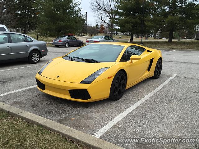 Lamborghini Gallardo spotted in Bloomington, Indiana
