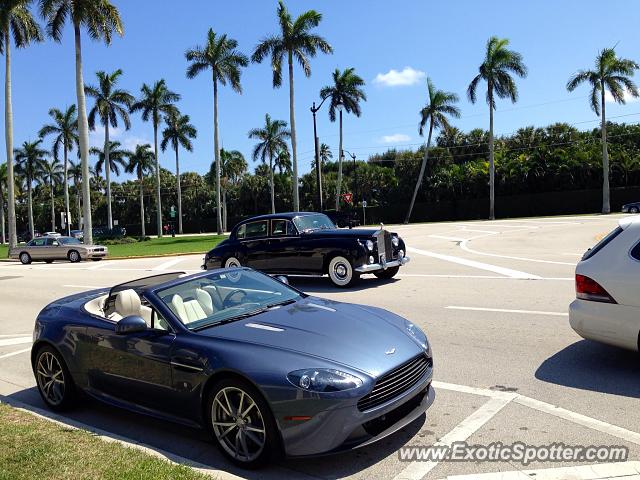 Aston Martin Vantage spotted in Palm Beach, Florida