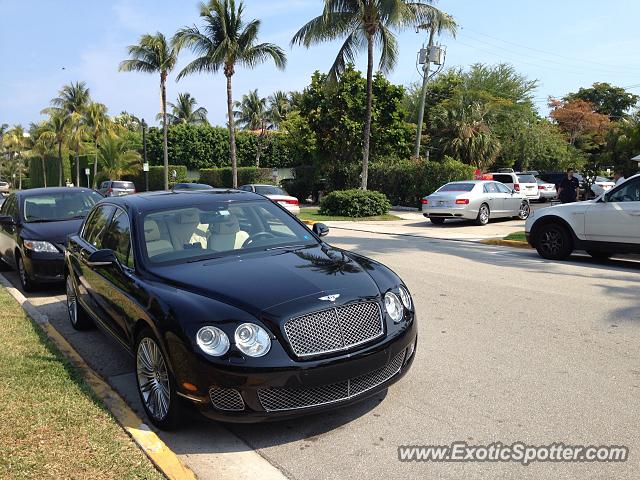 Bentley Continental spotted in Palm Beach, Florida