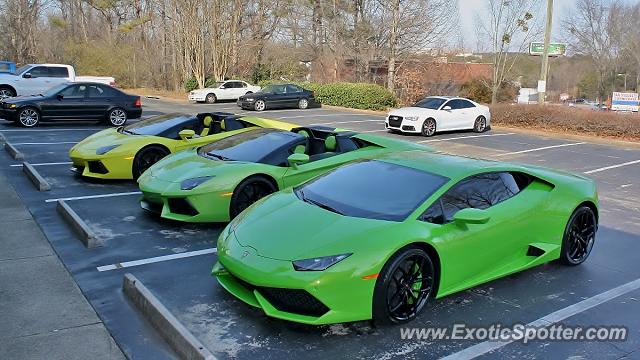 Lamborghini Huracan spotted in Atlanta, Georgia