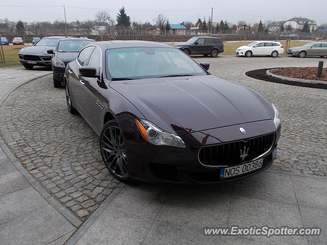 Maserati Quattroporte spotted in Iława, Poland