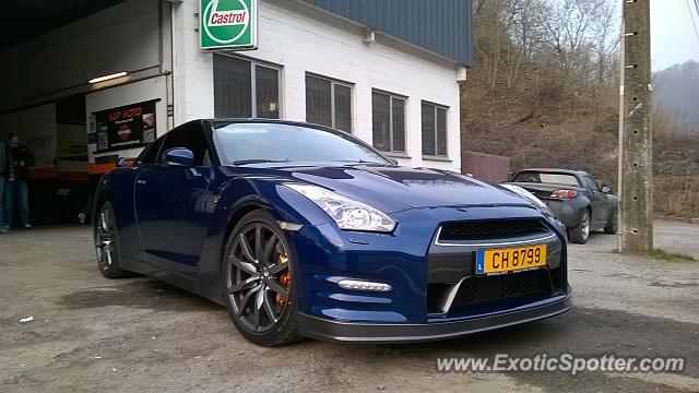 Nissan GT-R spotted in Liege, Belgium