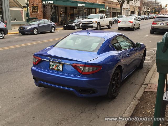 Maserati GranTurismo spotted in Birmingham, Michigan