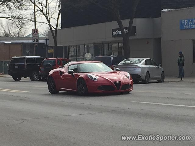Alfa Romeo 4C spotted in Birmingham, Michigan