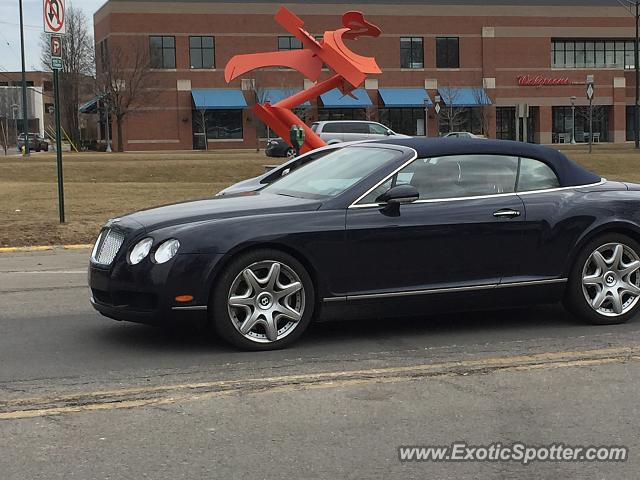 Bentley Continental spotted in Birmingham, Michigan