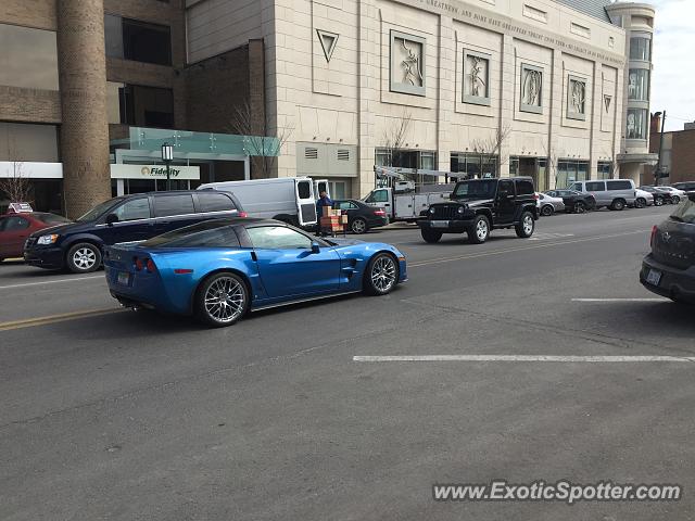Chevrolet Corvette ZR1 spotted in Birmingham, Michigan