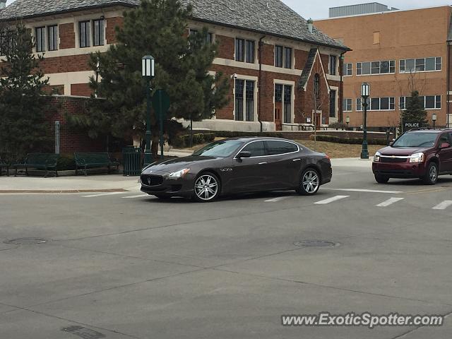Maserati Quattroporte spotted in Birmingham, Michigan
