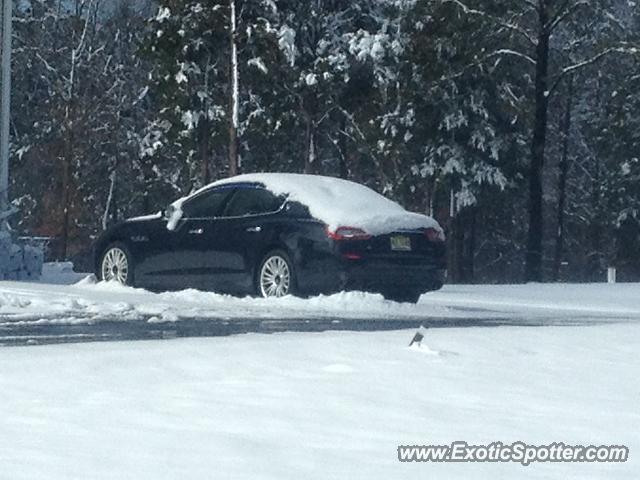 Maserati Quattroporte spotted in Howell, New Jersey