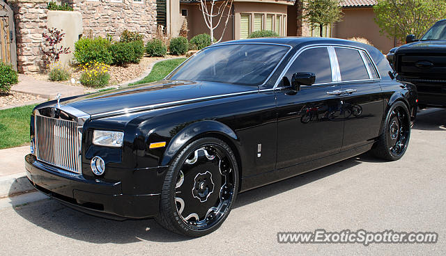 Rolls-Royce Phantom spotted in Saint George, Utah