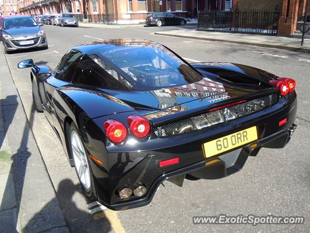 Ferrari Enzo spotted in London, United Kingdom