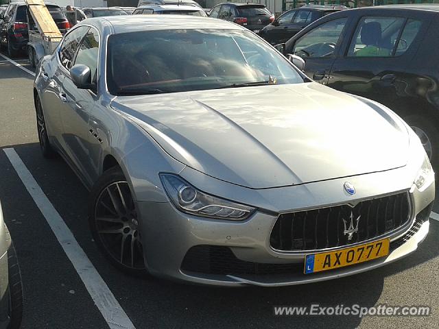 Maserati Ghibli spotted in Boncelles, Belgium