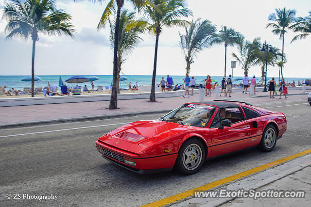 Ferrari 328 spotted in Fort Lauderdale, Florida