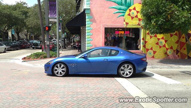 Maserati GranTurismo spotted in Delray, Florida