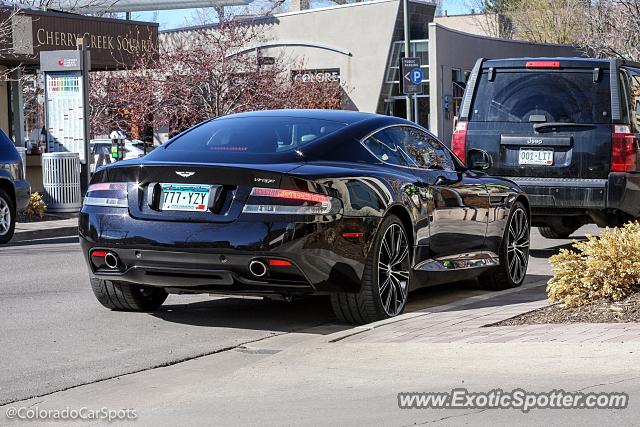 Aston Martin Virage spotted in Denver, Colorado