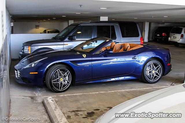 Ferrari California spotted in Cherry Creek, Colorado