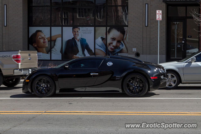 Bugatti Veyron spotted in Denver, Colorado