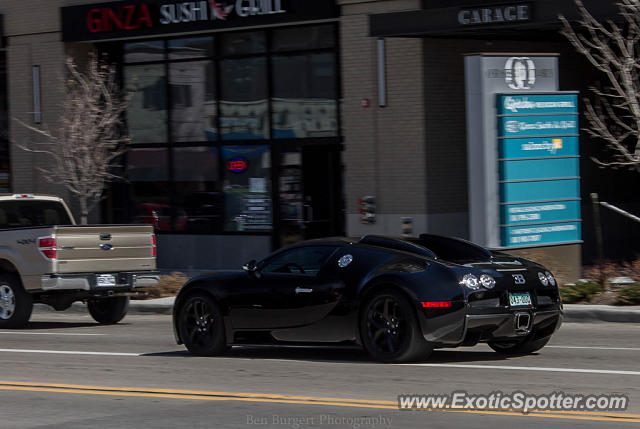 Bugatti Veyron spotted in Denver, Colorado