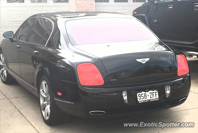 Bentley Continental spotted in Castle Pines, Colorado
