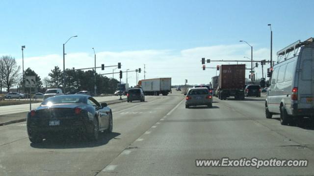 Ferrari California spotted in Oak Brook, Illinois