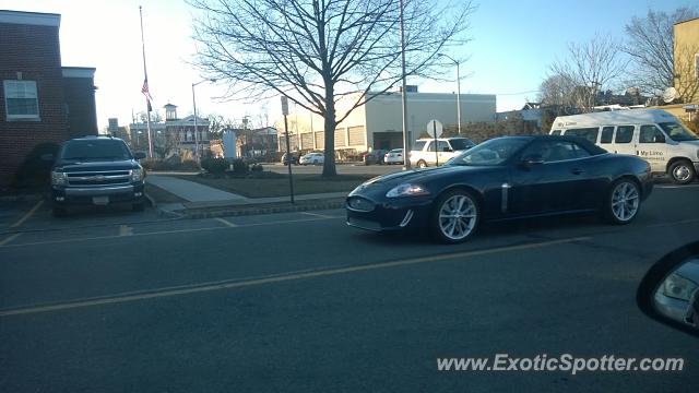 Jaguar XKR spotted in Chatham, New Jersey