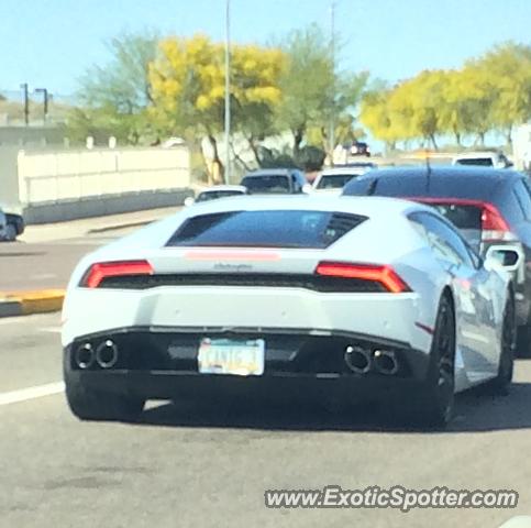 Lamborghini Huracan spotted in Phoenix, Arizona