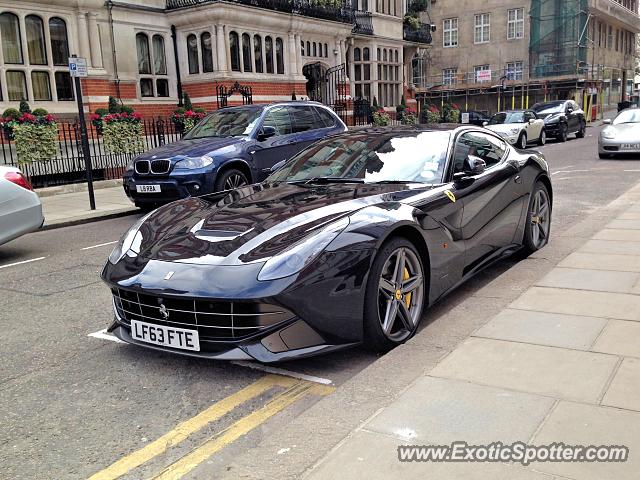 Ferrari F12 spotted in London, United Kingdom