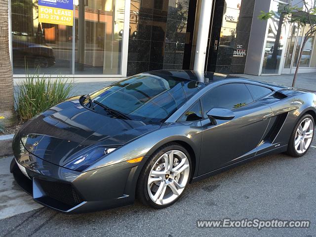 Lamborghini Gallardo spotted in Beverly hills, California