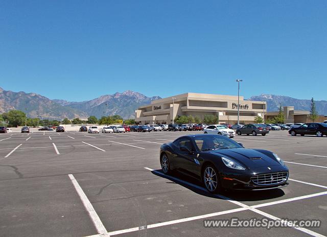 Ferrari California spotted in Murray, Utah