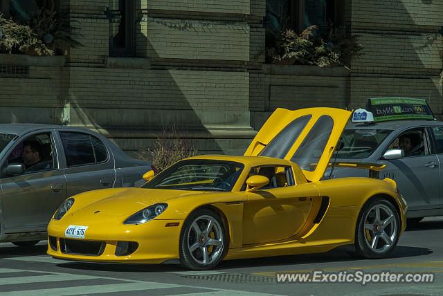 Porsche Carrera GT spotted in Toronto, Canada