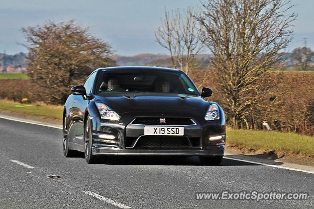 Nissan GT-R spotted in Cattal, United Kingdom