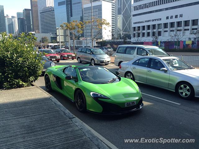 Mclaren 650S spotted in Hong Kong, China