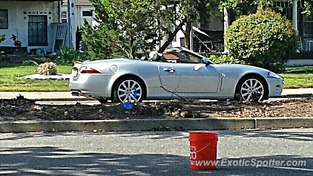 Jaguar XKR spotted in Belmar, New Jersey