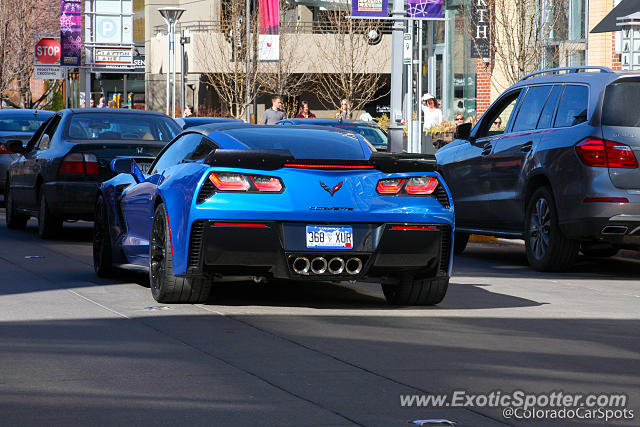 Chevrolet Corvette Z06 spotted in Cherry Creek, Colorado