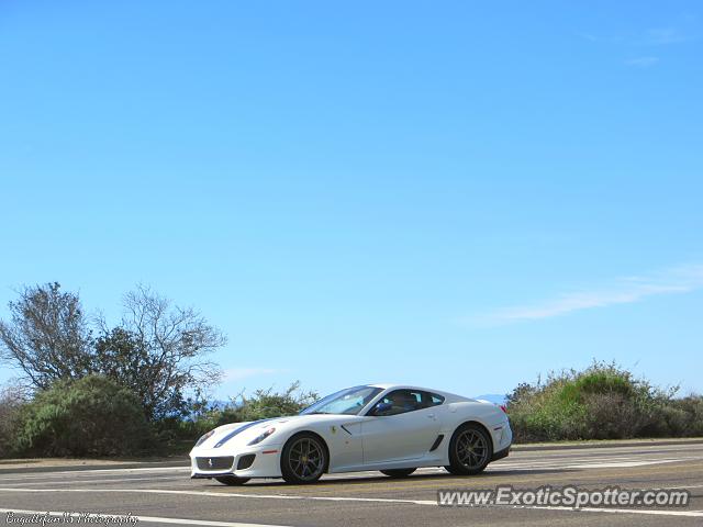 Ferrari 599GTO spotted in Newport Beach, California