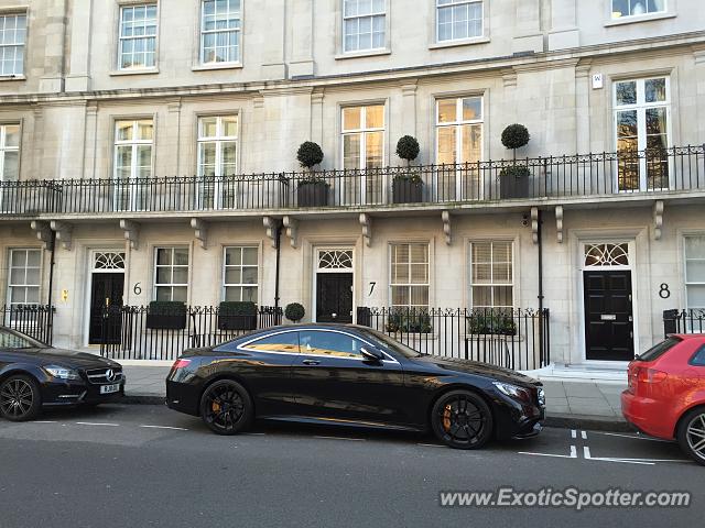 Mercedes S65 AMG spotted in London, United Kingdom