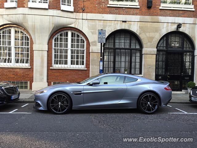 Aston Martin Vanquish spotted in London, United Kingdom