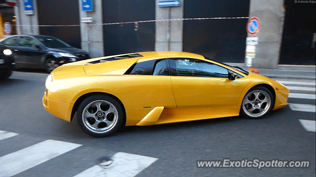 Lamborghini Murcielago spotted in Milano, Italy